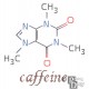 Caffeine Molecule Cross Stitch Pattern PDF Download