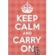 Keep Calm and Carry On Cross Stitch Pattern PDF Download
