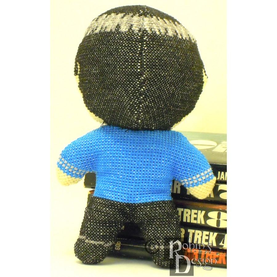 Mr. Spock Doll 3D Cross Stitch Sewing Pattern PDF Download