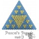 Pascal's Triangle Mod 3 Cross Stitch Pattern PDF Download