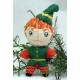 Santa's Elf Doll 3D Cross Stitch Sewing Pattern PDF Download