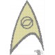 Starfleet Science Insignia Patch Cross Stitch Pattern PDF Download