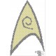 Starfleet Security Insignia Patch Cross Stitch Pattern PDF Download