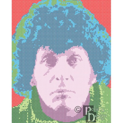 The Fourth Doctor Cross Stitch Pattern PDF Download