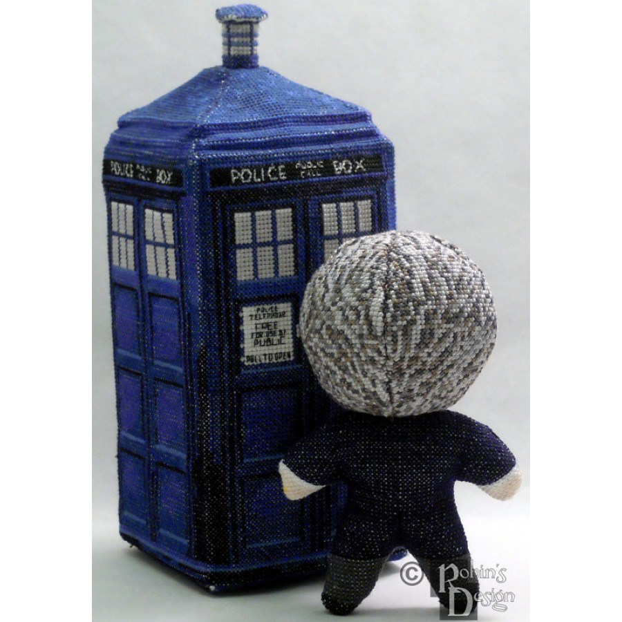 The Twelfth Doctor Doll 3D Cross Stitch Sewing Pattern PDF Download