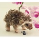 Prickly Pete the African Pygmy Hedgehog Doll 3D Cross Stitch Animal Sewing Pattern PDF Download