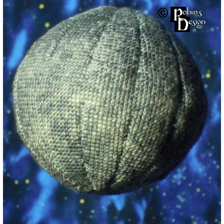 Mercury Globe 3D Cross Stitch Sewing Pattern PDF Download