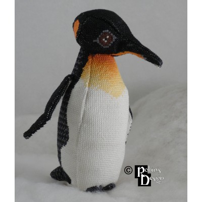 Benedict the Penguin Doll 3D Cross Stitch Animal Sewing Pattern PDF Download