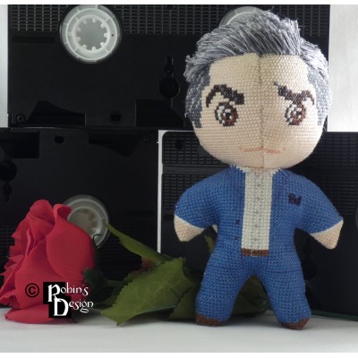 Johnny Rose 3d Cross Stitch Doll Sewing Pattern PDF Download