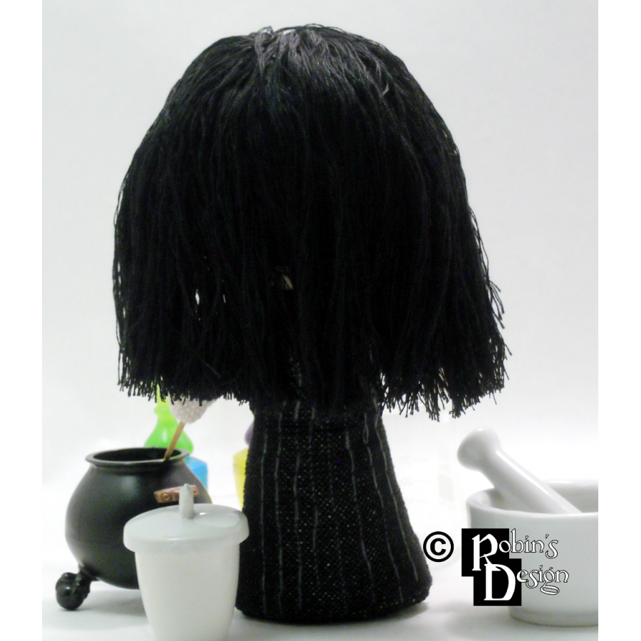 Severus Snape Doll 3D Cross Stitch Sewing Pattern PDF Download