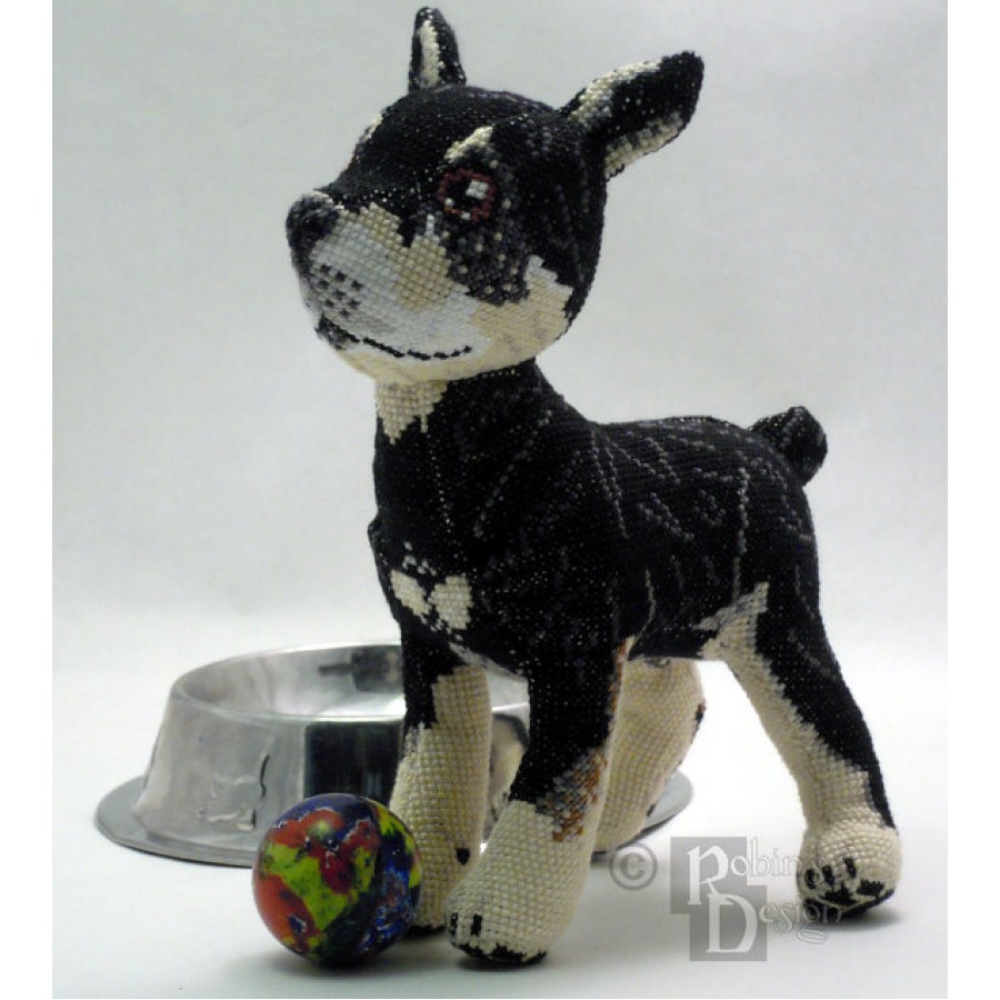 Custom Dog Doll 3D Cross Stitch Animal Sewing Pattern from Your Photos PDF