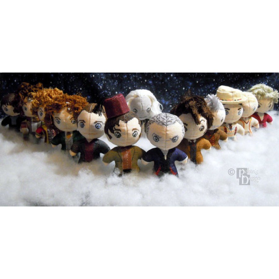 The Doctors Complete Set 3D Cross Stitch Sewing Patterns PDF